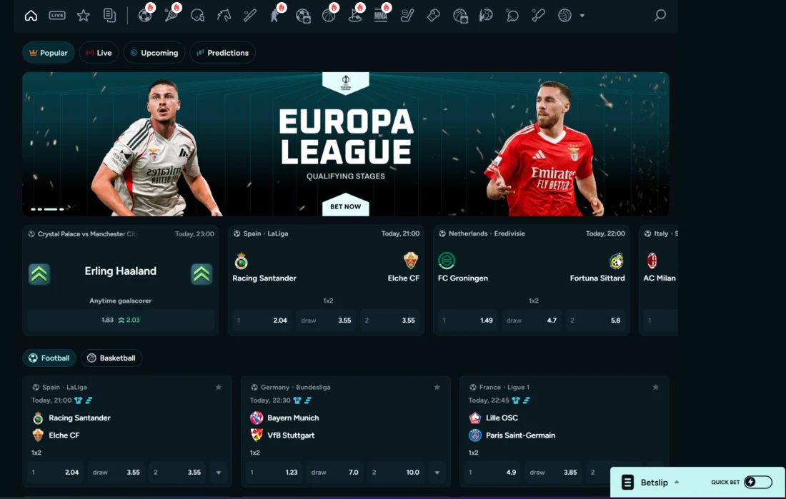 Спортсбук Housebets: футбол, коэффициенты, лайв