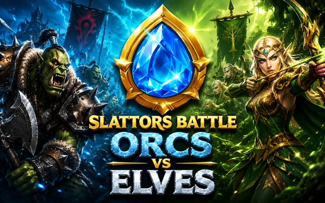 Slattors Battle: Orcs vs Elves — превью игры