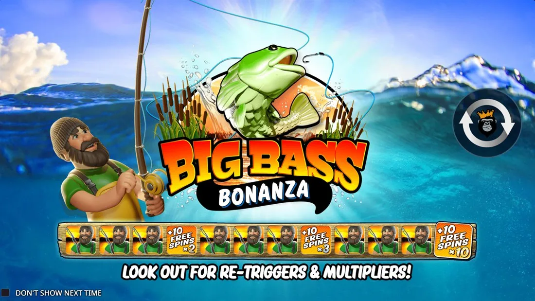 Big Bass Bonanza — скриншот слота