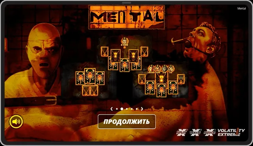 Mental — скриншот слота