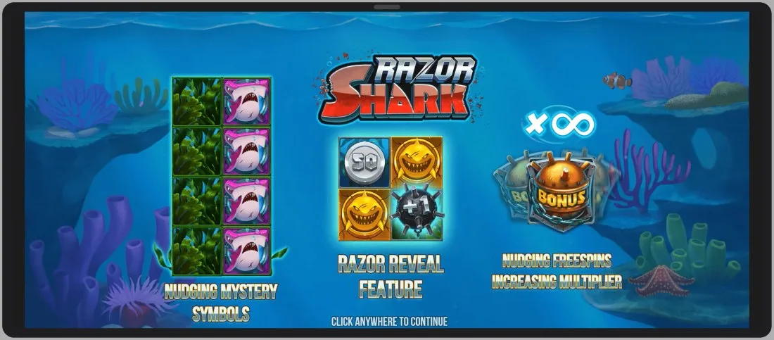 Razor Shark — скриншот слота